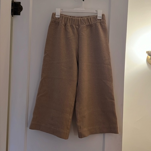 Elizabeth Suzann Florence pants in lightweight wool, fawn...